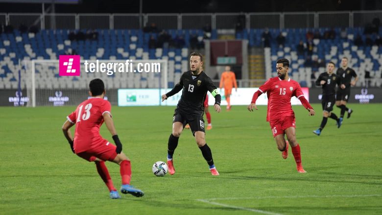 Pjesa e parë, Kosovë 0-1 Jordani: Rastet dardanëve, goli mysafirëve