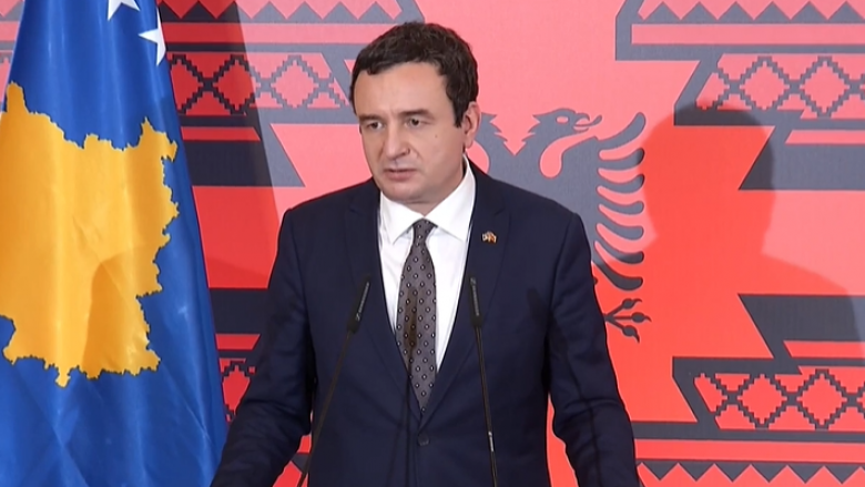 ​Kurti zotohet për zbatimin e 13 marrëveshjeve mes Kosovës dhe Shqipërisë
