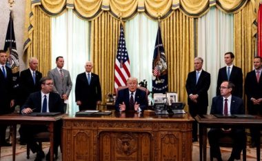 Trump: Marrëveshja Kosovë-Serbi në Washington është historike dhe nuk duhet të braktiset
