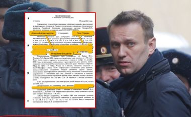 Media ruse: Dokumentet e çështjes penale tregojnë se helmimi i Alexei Navalnyt kishte lidhje me agjentët e FSB-së