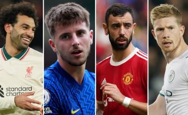 Top 25 lojtarët më të vlefshëm aktualisht në Ligën Premier – befasi te Mohamed Salah