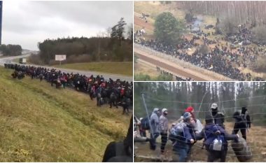 Situatë e rëndë ndërsa qindra emigrantë janë mbledhur në pikën kufitare Bjellorusi-Poloni
