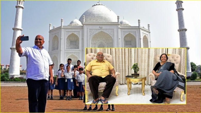 Biznesmeni indian ndërton një kopje të Taj Mahal – si një shtëpi për gruan e tij