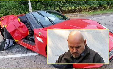 I dehur dhe ‘i ngopur me drogë’, biznesmeni britanik përplasi Ferrarin e tij – 120 mijë euro shkuan dëm, por ky nuk ishte fundi i ‘dënimeve’ për të