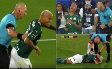 Deyverson i Palmeiras bëhet viral për aktrimin e tij në minutën e fundit pas prekjes nga gjyqtari në finalen e Copa Libertadores