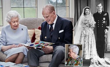 Mbretëresha Elizabeth feston përvjetorin e parë të martesës pa Princin Philip