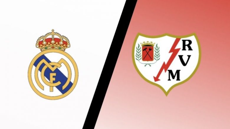 Formacionet zyrtare, Real Madridi – Rayo Vallecano: Mbretërit kërkojnë fitore për kreun