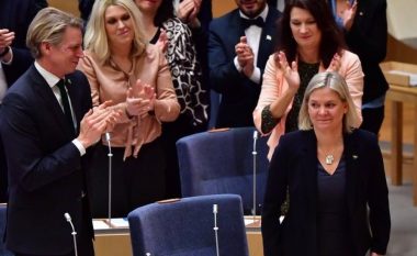 Magdalena Andersson u zgjodh sërish kryeministrja e parë femër e Suedisë