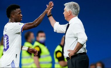 Ancelotti: Vinicius Jr është lojtari më i rrezikshëm në botë aktualisht