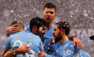 Manchester City vuan, por fiton ndaj West Hamit