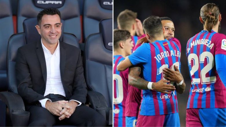 Xavi po bën gjashtë ndryshime të mëdha që nga emërimi i tij si trajner i Barcelonës