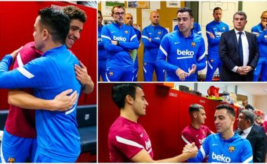 Xavi fillon punën, takohet me disa nga lojtarët: Vendos rregulla dhe ua bën të qartë se çfarë stili të lojës do të luajnë