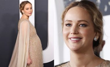 Jennifer Lawrence duket e mahnitshme në premierën e filmit "Don’T Look Up", tregon barkun e rrumbullakosur teksa pret të bëhet nënë për herë të parë