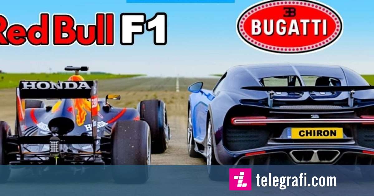 Bugatti against the F1 car - Telegraph - Telegraph