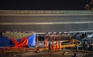 Tragjedi në provincën Hubei, katër persona humbin jetën dhe tetë tjerë lëndohen si pasojë e shembjes së urës
