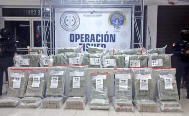 Dhjetë milionë dollarë nga trafiku i drogës u kapën në Panama