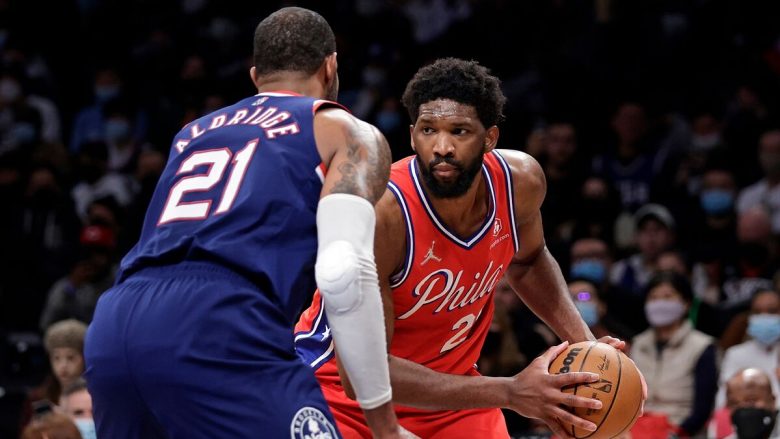 Philadelphia 76ers fiton në udhëtim te Brooklyn Nets, kampioni vazhdon me formë të mirë