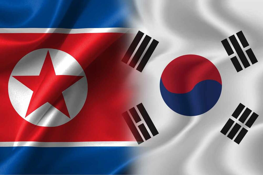 Флаг кореи северной кореи фото