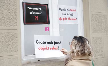 “Hypja në taksi nuk është leje për dhunim”, QIKA me aksion  kundër arsyetimit seksist të Gjykatës së Gjilanit