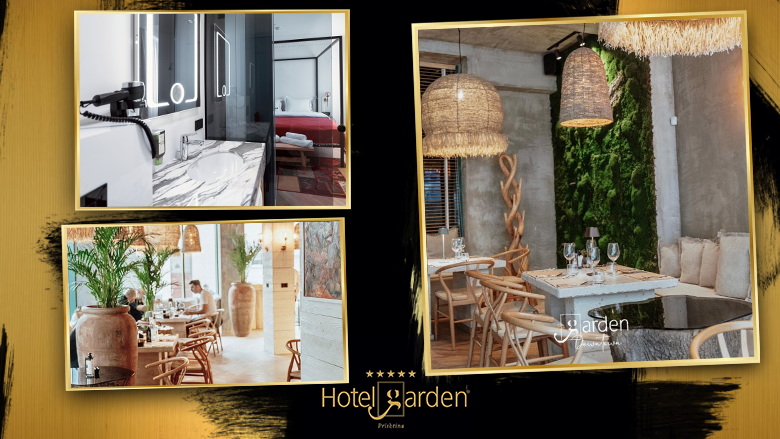 Garden Downtown ‘’Boutique Hotel’’ në zemër të Prishtinës