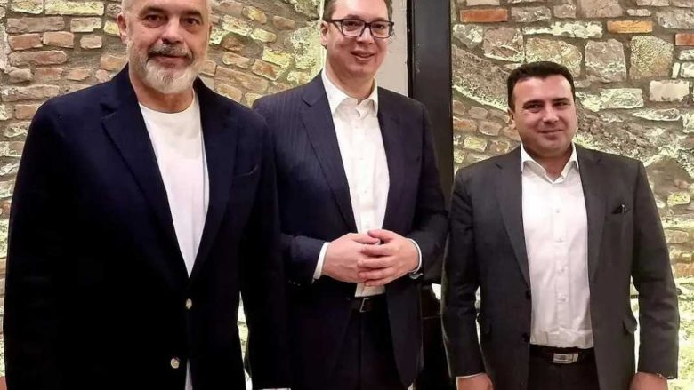 Rama, Vuçiq dhe Zaev darkë jo zyrtare në Elbasan