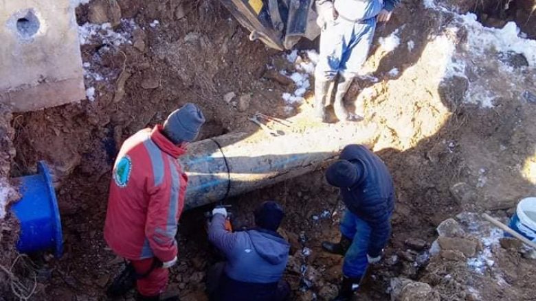 NPK “Tetovë”: Ka përfunduar me sukses sanimi i defektit të ujësjellësit