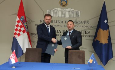Kosova dhe Kroacia nënshkruajnë Marrëveshje bashkëpunimi në fushën e sigurisë dhe mbrojtjes