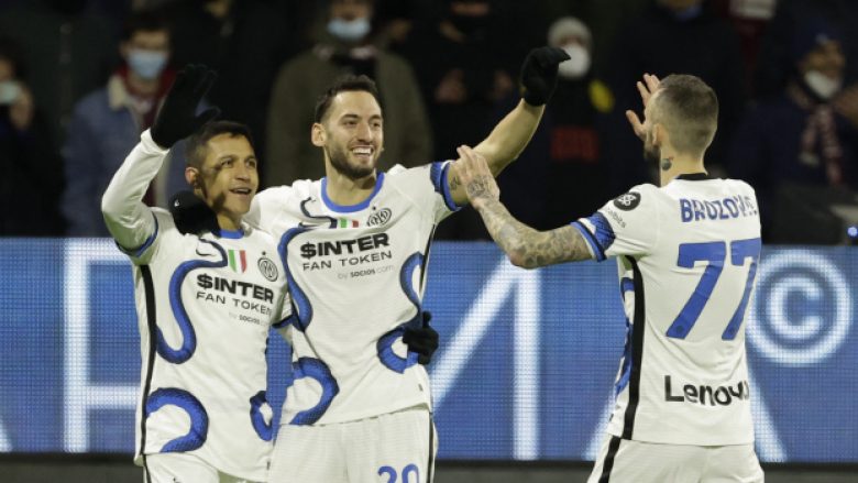 Notat e lojtarëve: Salernitana 0-5 Inter: Calhanoglu yll i ndeshjes