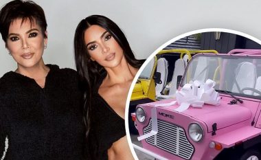 Kris Jenner u dhuron gjashtë fëmijëve të saj makina elektrike të personalizuara për Krishtlindje