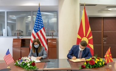 Maqedonia e Veriut dhe SHBA nënshkruajnë marrëveshje për sigurinë dhe mbrojtjen e informacioneve të klasifikuara