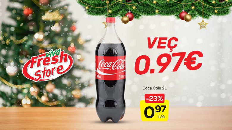 Gëzuar 2022, me çmimet më të lira në vend në Viva Fresh Store!