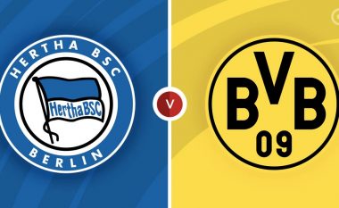 Borussia Dormund kërkon ta mbyll me fitore vjeshtën ndaj Hertha Berlin, formacionet zyrtare