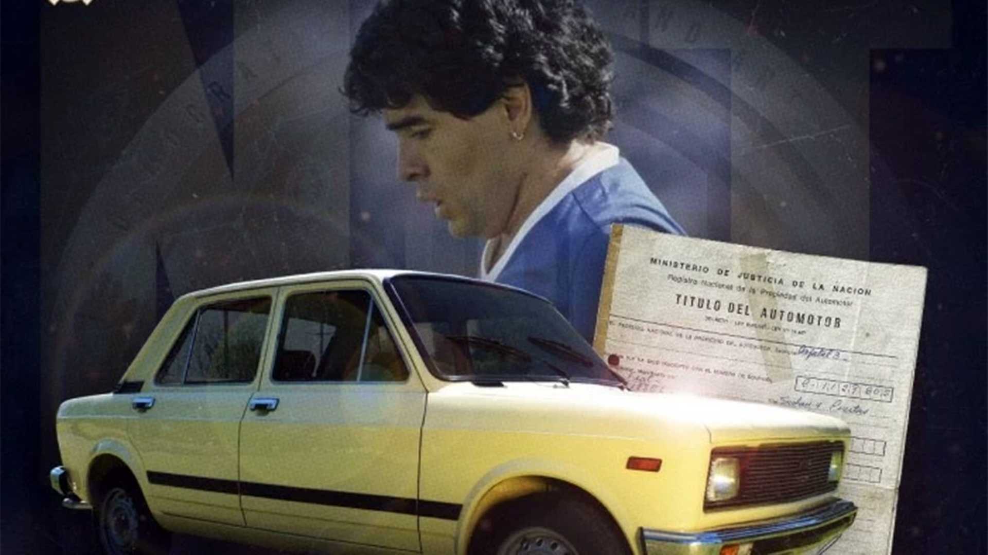Del në shitje vetura e parë e Maradonas