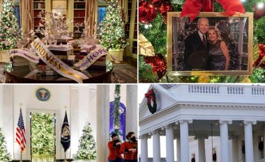 Si është dekoruar për festat e fundvitit Shtëpia e Bardhë nga Zonja e Parë, Jill Biden?