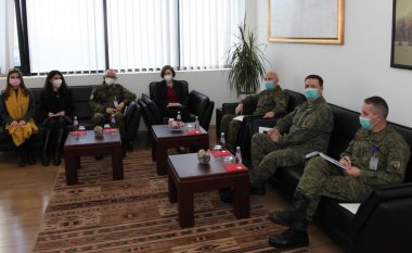 Komandanti i FSK-së Bashkim Jashari takohet me shefen e Operacioneve Aktuale të NATO-s, Ariella Viehe