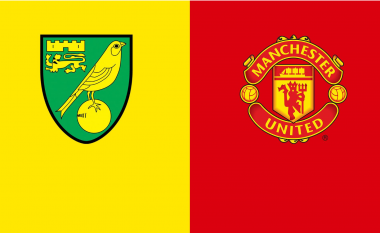 Norwich pret Unitedin, formacionet zyrtare