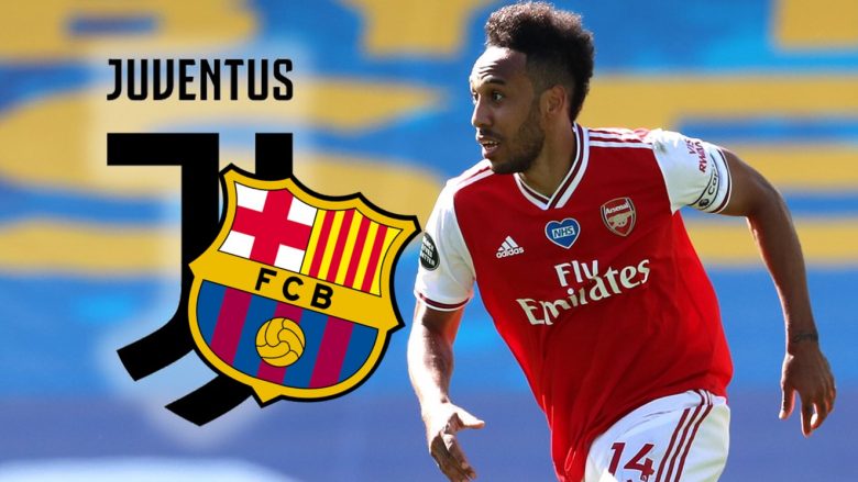 Juventusi dhe Barcelona i shtohen garës për Aubameyang