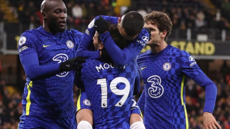 Chelsea fiton ndaj Watford, mbetet lider në Ligën Premier