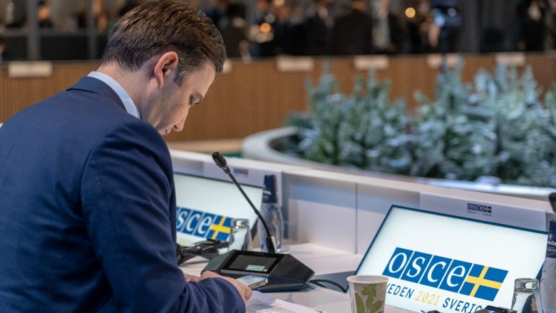 Osmani: Maqedonia e Veriut do të punojë për ruajtjen dhe promovimin e vlerave dhe parimeve thelbësore të OSBE-së