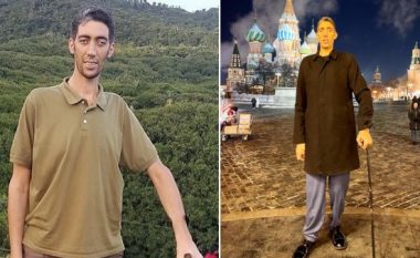 Njeriu më i gjatë në botë udhëton në Rusi për të gjetur nuse