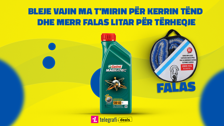 Bleje vajin Castrol që është ma i miri për kerr dhe përfito LITAR FALAS