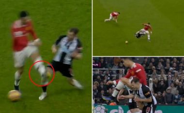 Efekti i super yllit apo ishte me fat - Ronaldo shpëtoi mrekullisht nga kartoni i kuq në sfidën ndaj Newcastles