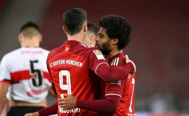 Bayern Munich fiton bindshëm ndaj Sttutgatt, shkëlqejnë Gnabry dhe Lewa