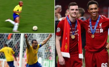 Mbrojtësit anësor të Liverpoolit krahasohen me legjendat e Brazilit, Carlos dhe Cafu