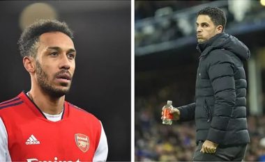 Arteta dhe Aubameyang me raporte të tensionuara, trajneri e la sulmuesin jashtë skuadrës për shkaqe disiplinore