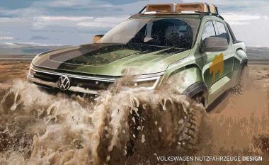 Volkswagen ka publikuar skicat e Amarok-ut të ri dhe duket mahnitës