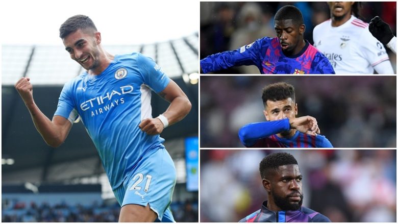 Barcelona ofron emra si Dembele, Coutinho apo Umtiti për Torresin, por Manchester Cityt nuk i pëlqen asnjërin