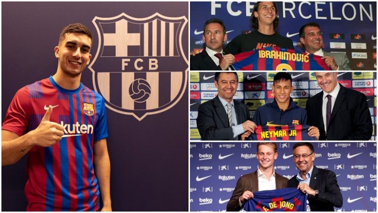 Ferran Torres futet në mesin e 10 transferimeve më të shtrenjta në histori të Barcelonës – por kush janë më të kushtueshmit?