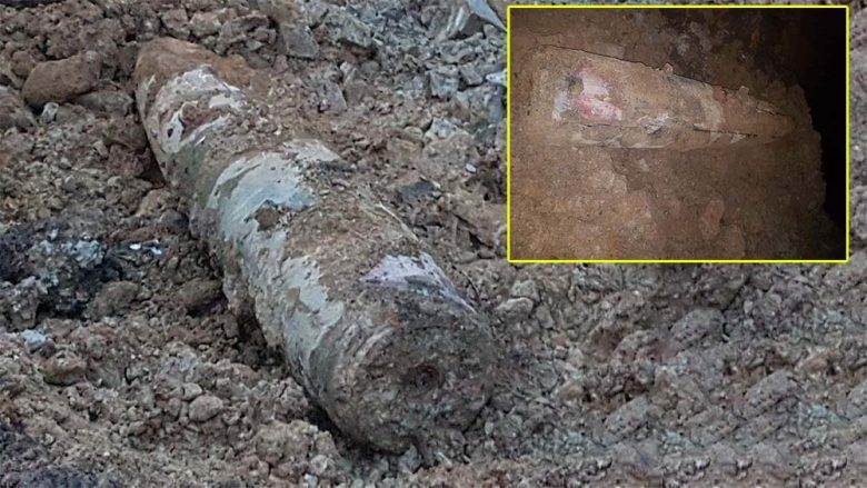 ​Kjo është bomba 907 kilogramëshe që u gjet sonte në Merdar