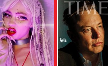 Grimes e quan Elon Musk një ‘ikonë’ pasi preu vet flokët për paraqitjen në kopertinën e revistës Time